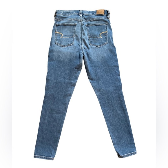 AMERICAN EAGLE SUPER HIGH RISE EXTRA STRECH JEGGINGS - Picture 2 of 8